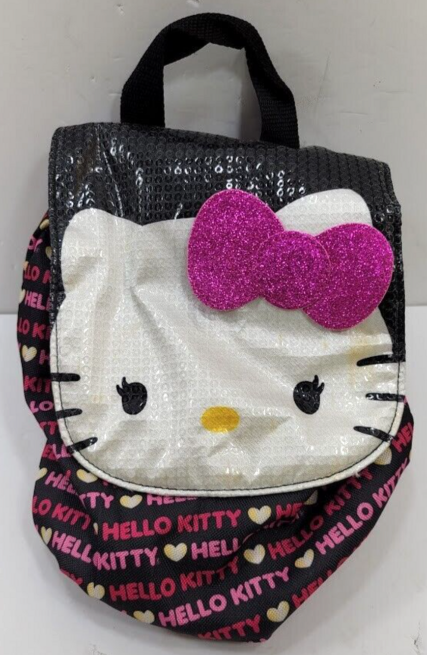Hello Kitty Backpack Tote Bag with drawstring